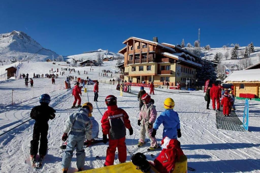 Appartement Montagne La Vallee Verte Coeur Station Hirmentaz Bellevaux Eksteriør billede